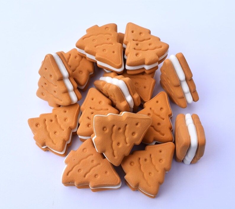 Christmas Tree Sandwich Cookie, Jar Fillers, Bowl Fillers, Christmas