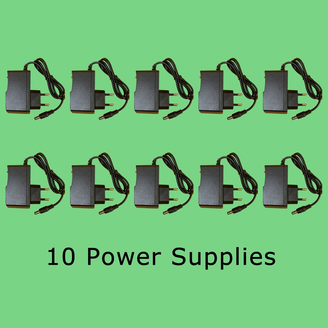 Combo 10 Power Supplies 12V for Shadow Box Light Box Etsy