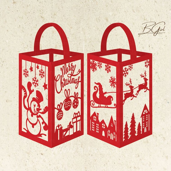 Merry Christmas paper cut lantern light box template, 3D lantern paper cut lightbox svg file DIY, cutting Cricut, Shadow Box Paper Cut Merry Christmas paper cut lantern light box template, 3D lantern paper cut lightbox svg file DIY, cutting Cricut, Shadow Box Paper Cut