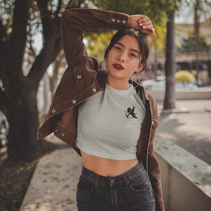 Cupid Crop Top | Crop Top Aesthetic | Crop Tops | Summer Crop Top | Crop Top For Women | Crop Top Graphic | Crop Top Tee | Crop Top