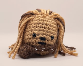 Chewbacca Amigurumi Egg Crochet PATTERN - PDF Crochet Pattern - Instant Download - Star Wars Crochet