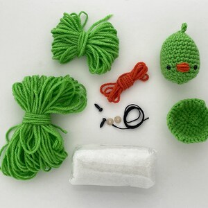 Duck Crochet Kit - Duck Egg Amigurumi Kit, Gift Kit for Crocheters