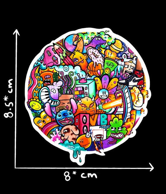 Cartoon on sale doodle art