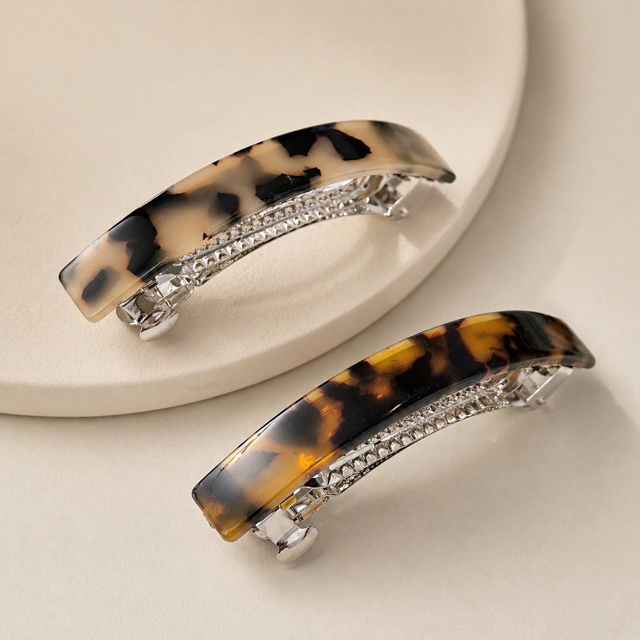 Tortoiseshell Barrettes - Etsy display picture 2