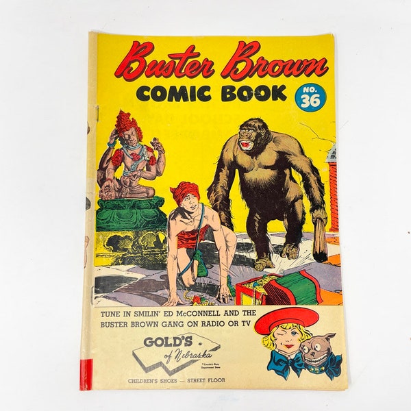 Buster Brown Comic Book #36 - 1950s