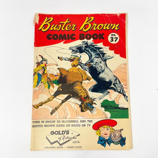 Buster Brown Comic Book #37 - 1950s