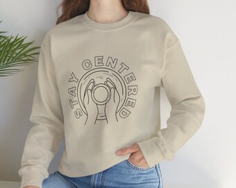 Stay Centered Pottery Crewneck Sweatshirt