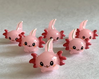 AXOWHATL: Sets Of 6 Cute Axolotl Magnets, The Marine Salamanders Of Your Dreams, Now Available Right On Your Fridge