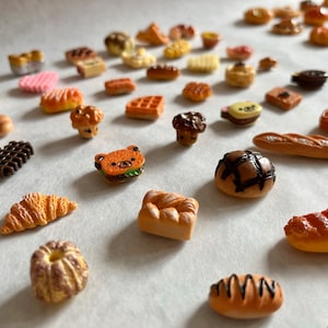 LOAF IT UP: Sets Of 8 Miniature, Realistic Bread Magnets For The Carb Lover In Your Life - Baguettes! Croissants! Challah! And More!