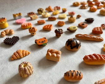 LOAF IT UP: Sets Of 8 Miniature, Realistic Bread Magnets For The Carb Lover In Your Life - Baguettes! Croissants! Challah! And More!