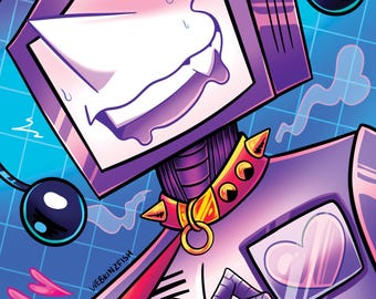 Tenna Art Prints 5x7in Deltarune Suggestive [PREORDER]