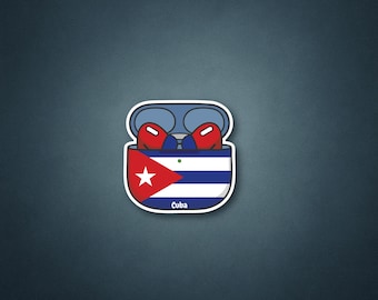 AirPod Sticker | Flag Series | Cuba | Waterproof