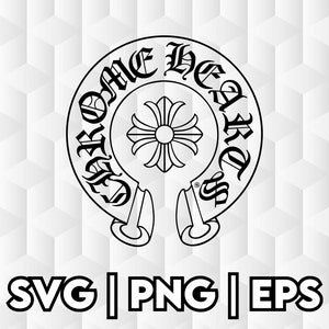 Embroidery File Chrome Hearts Digitized Logo Etsy Australia
