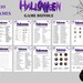 Halloween Printable Game Bundle, Halloween Party Games, Instant ...