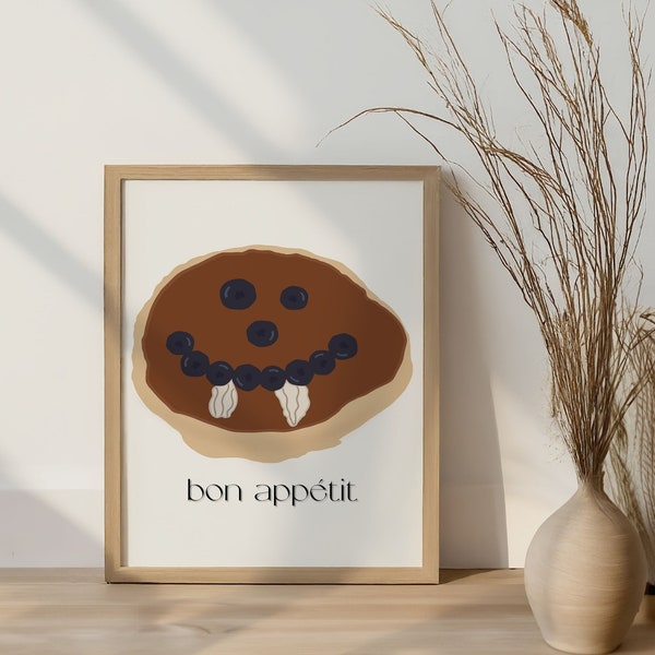 Bon Appetit Digital Print, Tvd Themed Print, Damon Salvatore