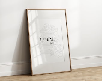 LYHFML Digital Print, Shatter Me Themed Print, Aaron Warner, Unofficial Fan Art
