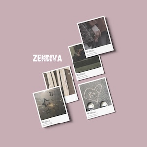 Wolfstar Inspired Digital Polaroids 5 Pack, The Marauders Gift Idea, Wizarding World Themed
