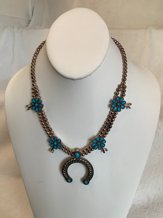 Beautiful petite southwestern sterling silver and 