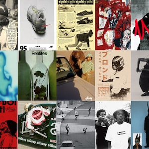 Vintage Wall Collage Kit | 50 DIGITAL PRINTS | Hip Hop | Abstract Rap prints | Pinterest Prints  | Album Art | Home Decor - Wall Art