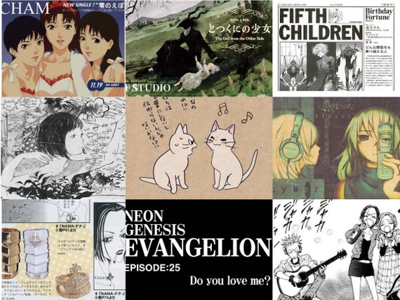 50 Pcs Anime Poster Wall Collage Kit, Manga Movie Posters, Japanese Anime  Photo Wall Collage Kit