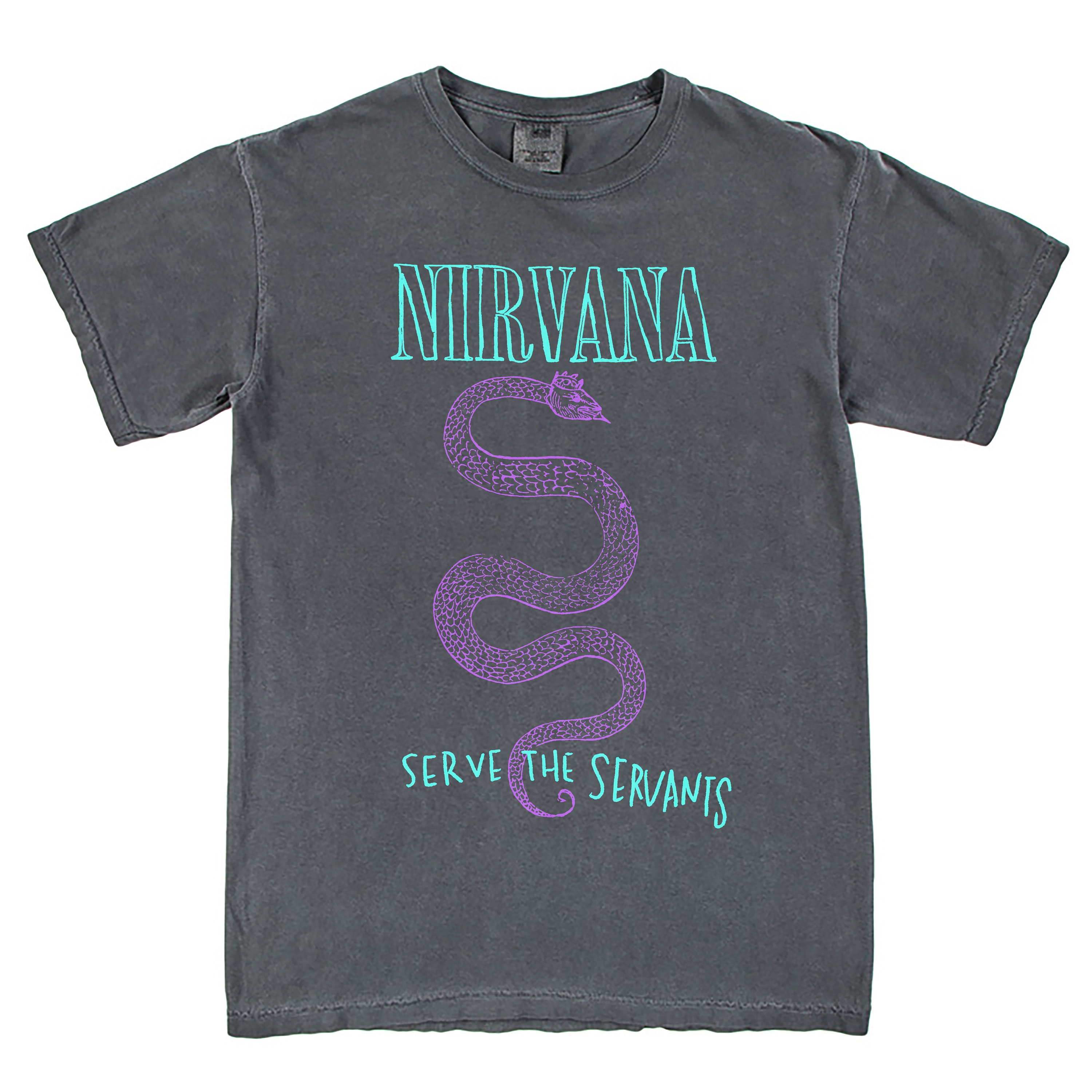 Discover N€W Rare Nirvana Serve The Diener Vintage Retro Unisex T-Shirt