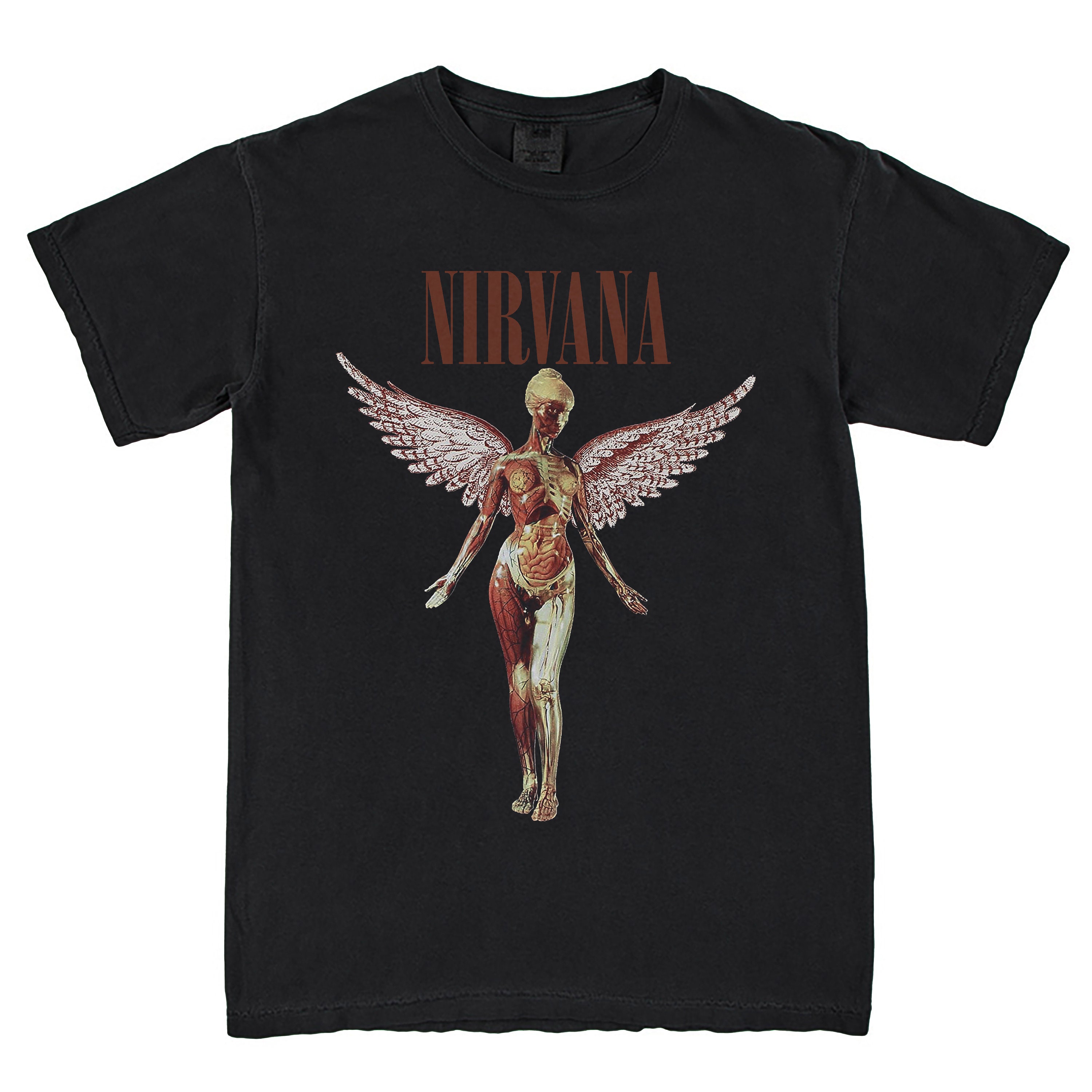 Discover N€W Rare Nirvana In Utero Vintage Retro Unisex T-Shirt