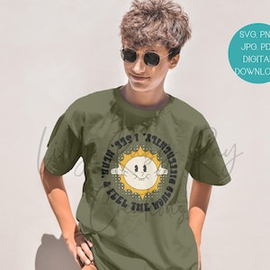 I See Hear & Feel The World Differently, Sensory Processing Disorder, Instant Download, SVG PNG, Sublimation, Cut File, T Shirt Design