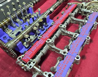 2.4 Earth Dreams Cylinder Head Disassembly Trays & Rocker Arm Holders