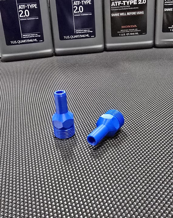10 Speed Fill Adapter For Honda & Acura Transmissions - 3D Printed
