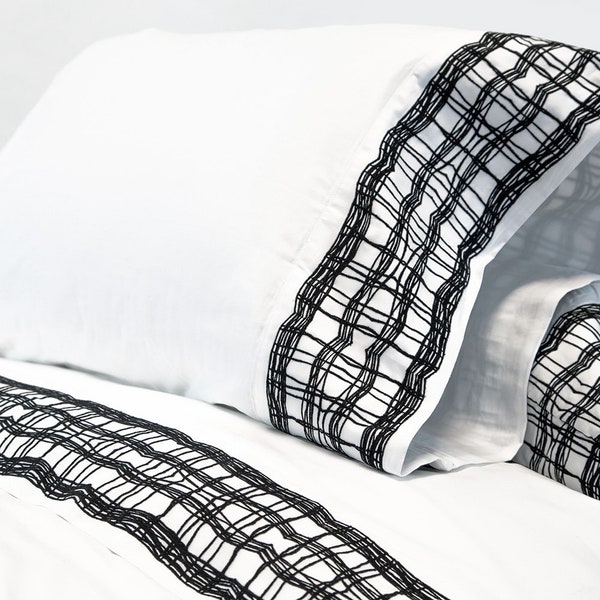 Embroidered Sheets Make Your Own Sheets