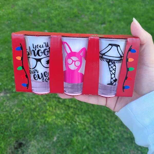 Christmas Story Glasses Etsy