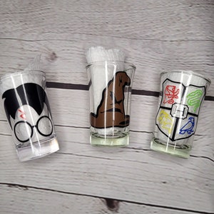 HP Shot Glass Set, Birthday Gift, Collectors