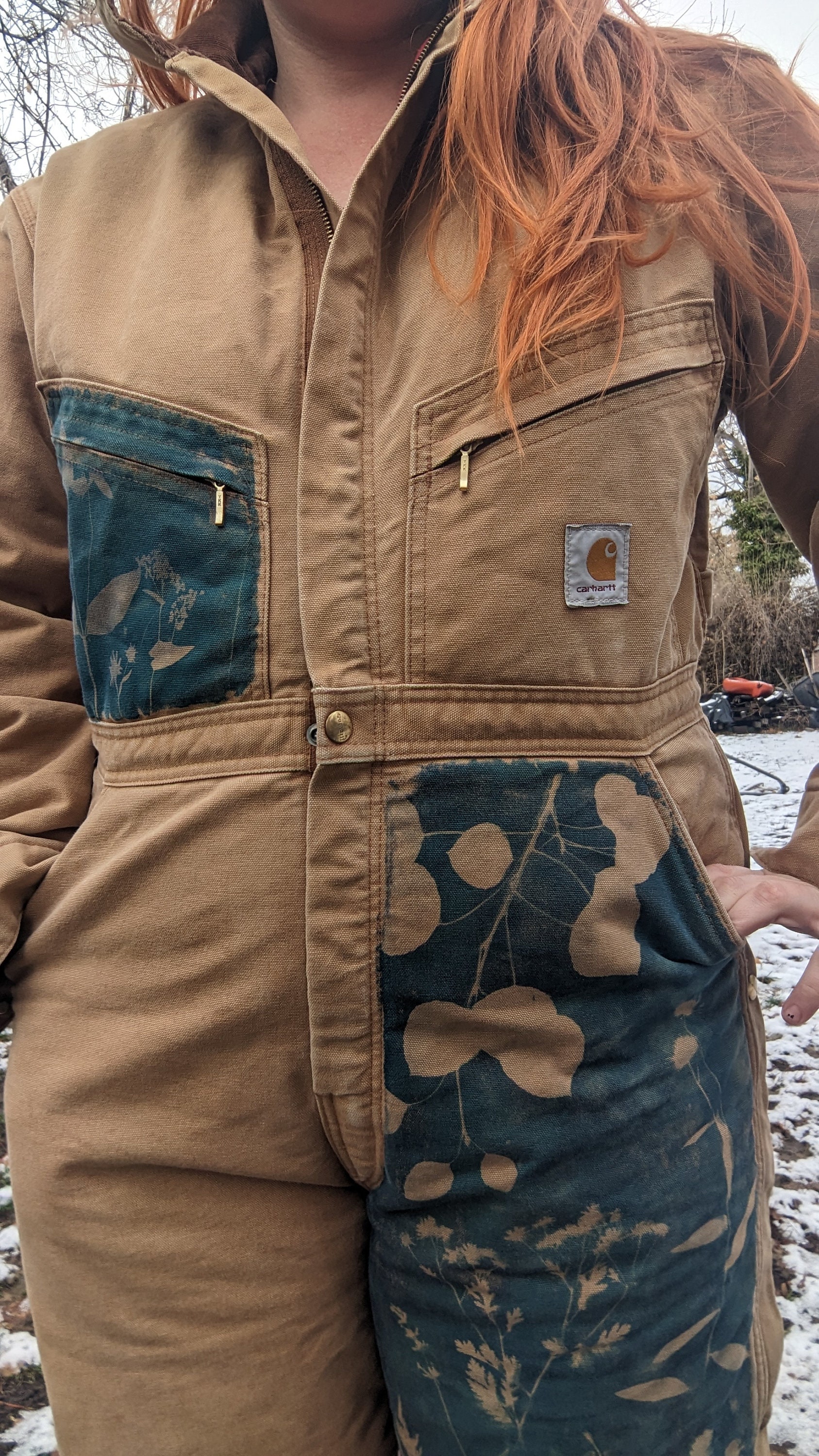 Cyanotype Custom Work! Carhartt Dickies Overalls Bibs Jacket