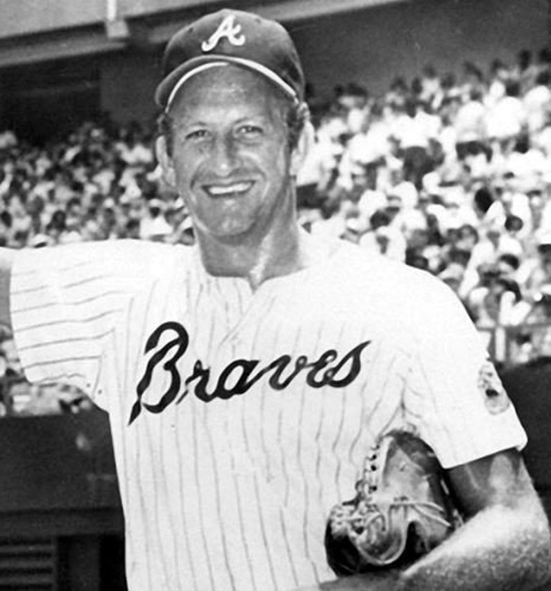 Bob Uecker Atlanta Braves 1967 Vintage Baseball Unsigned - Etsy