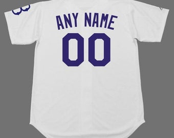 Custom 1950 Brooklyn Dodgers Away Cooperstown MLB Throwback Jersey