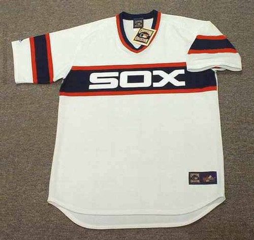 red and white white sox jersey