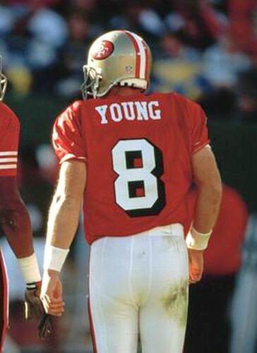 Steve Young San Francisco 49ers 1994 Vintage Football Stitched