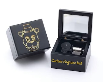 Limited Edition  Five Nights At Freddy's Wind up Music Box : GRANDFATHER'S CLOCK