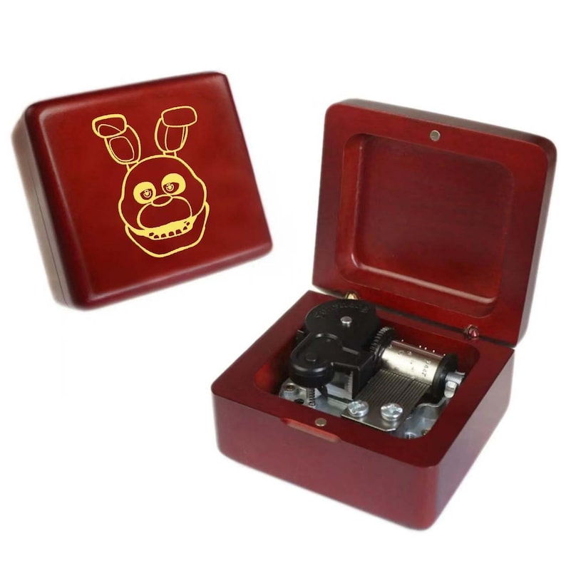 Clock Rabbit Bonnie Red Beech BONNIE THE RABBIT Five Nights at Freddy's Fnaf 3 Wind up ...