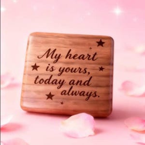 Custom Engraved Walnut Wood Music Box: Personalized Keepsake | 70 tunes |