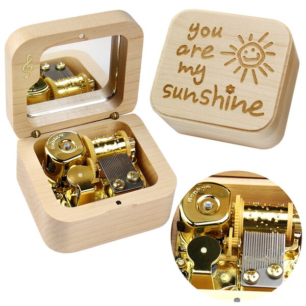 Wind up Music Box Custom Songs Etsy