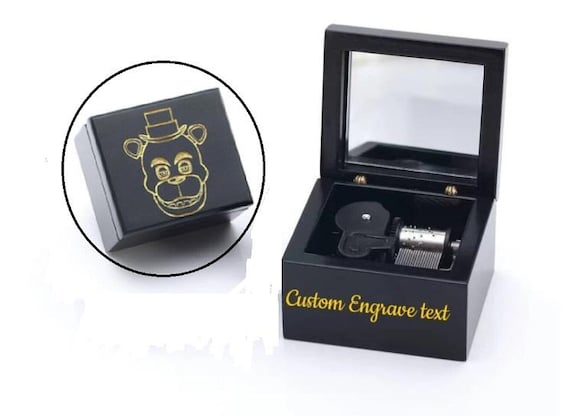 Limited Edition Black Wood Personalization Custom Engrave Five