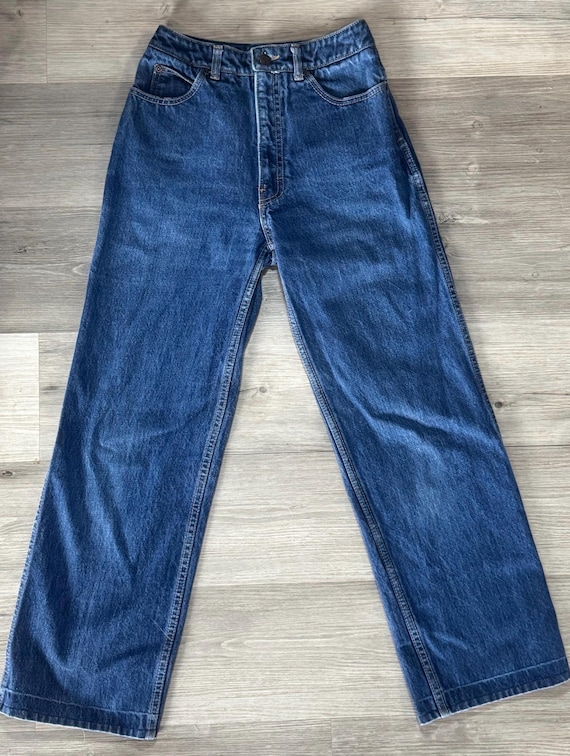 Vintage 80s Calvin Klein CK Jeans | High Waist Straight Leg Denim 