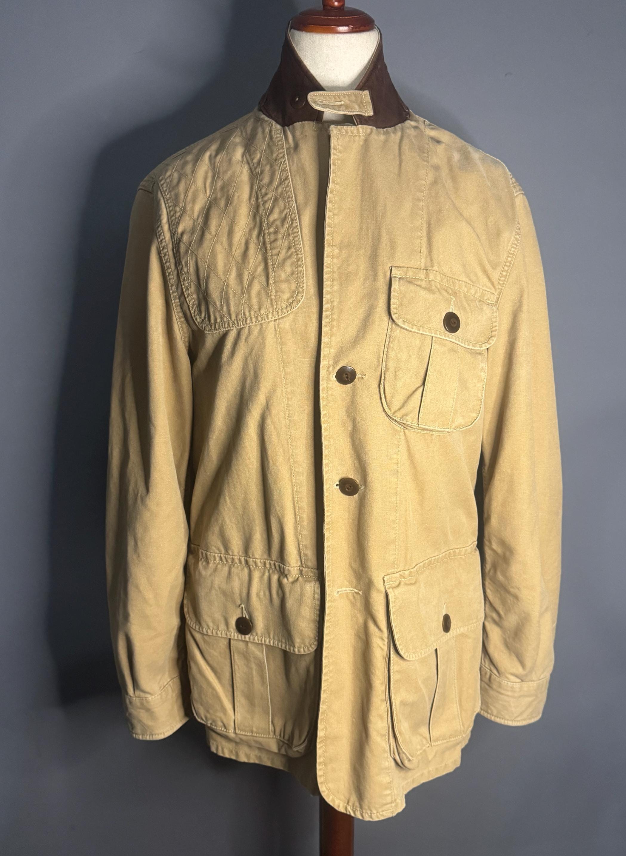 Vintage Polo Ralph Lauren Sportsman Hunting Canvas Field Jacket 