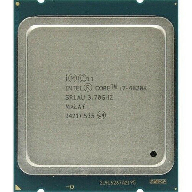 Intel I7-4820k CPU Quad-core 8-T 3.7ghz 10MB SR1AU 130W LGA2011 ...