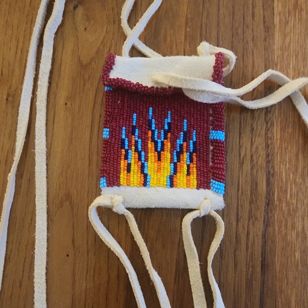 Beaded Medicine Bag