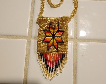 Loom Beaded Medicine Bag