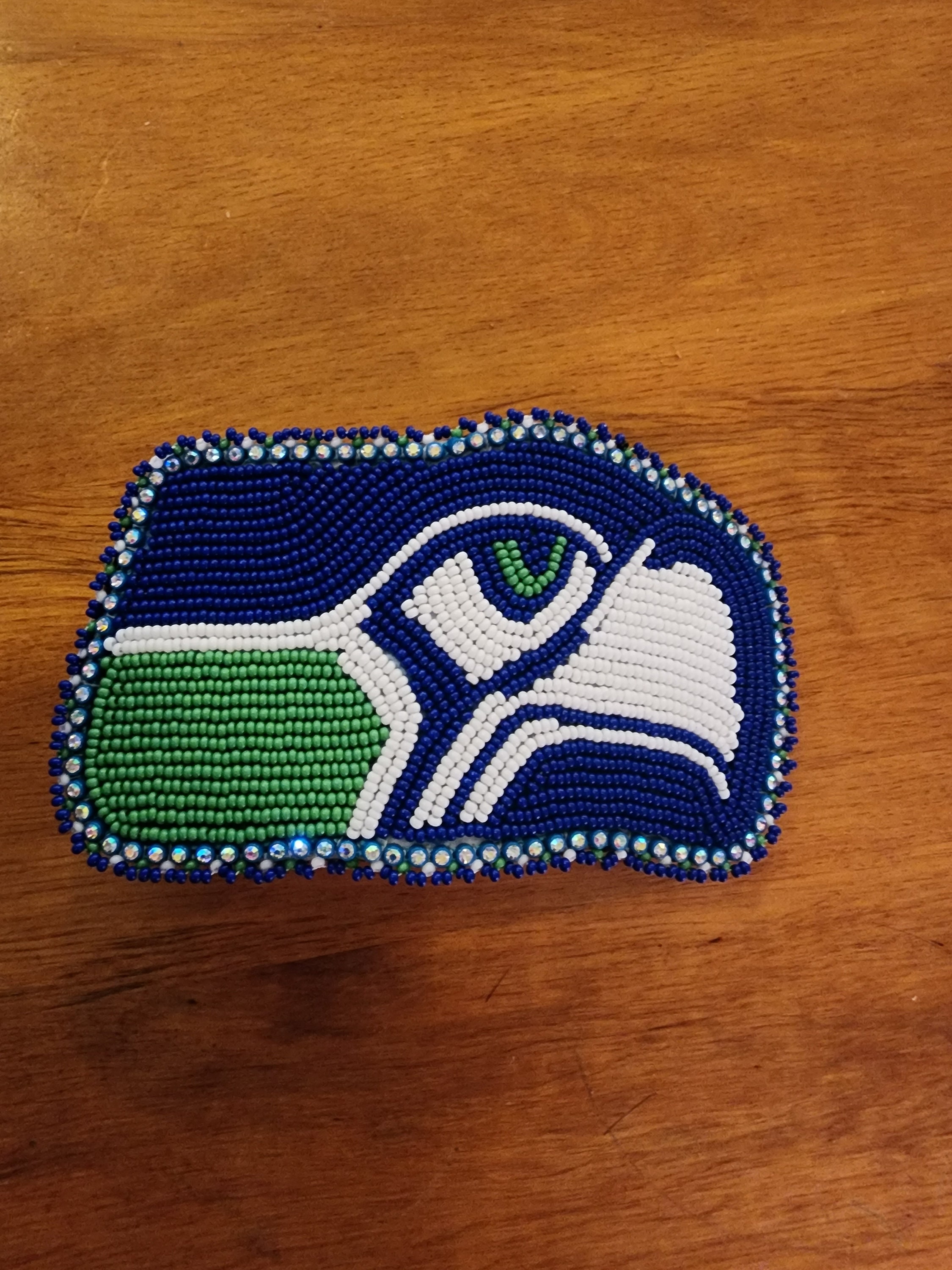 Seattle Seahawks Barrette - Etsy display picture 2