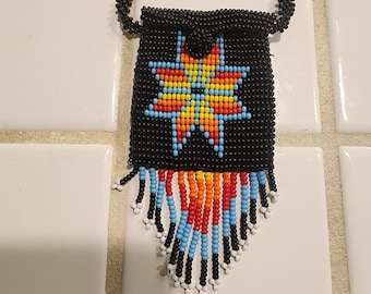 Loom Beaded Medicine Bag