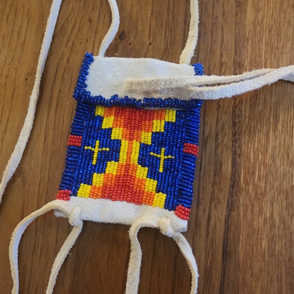 Beaded Medicine Bag